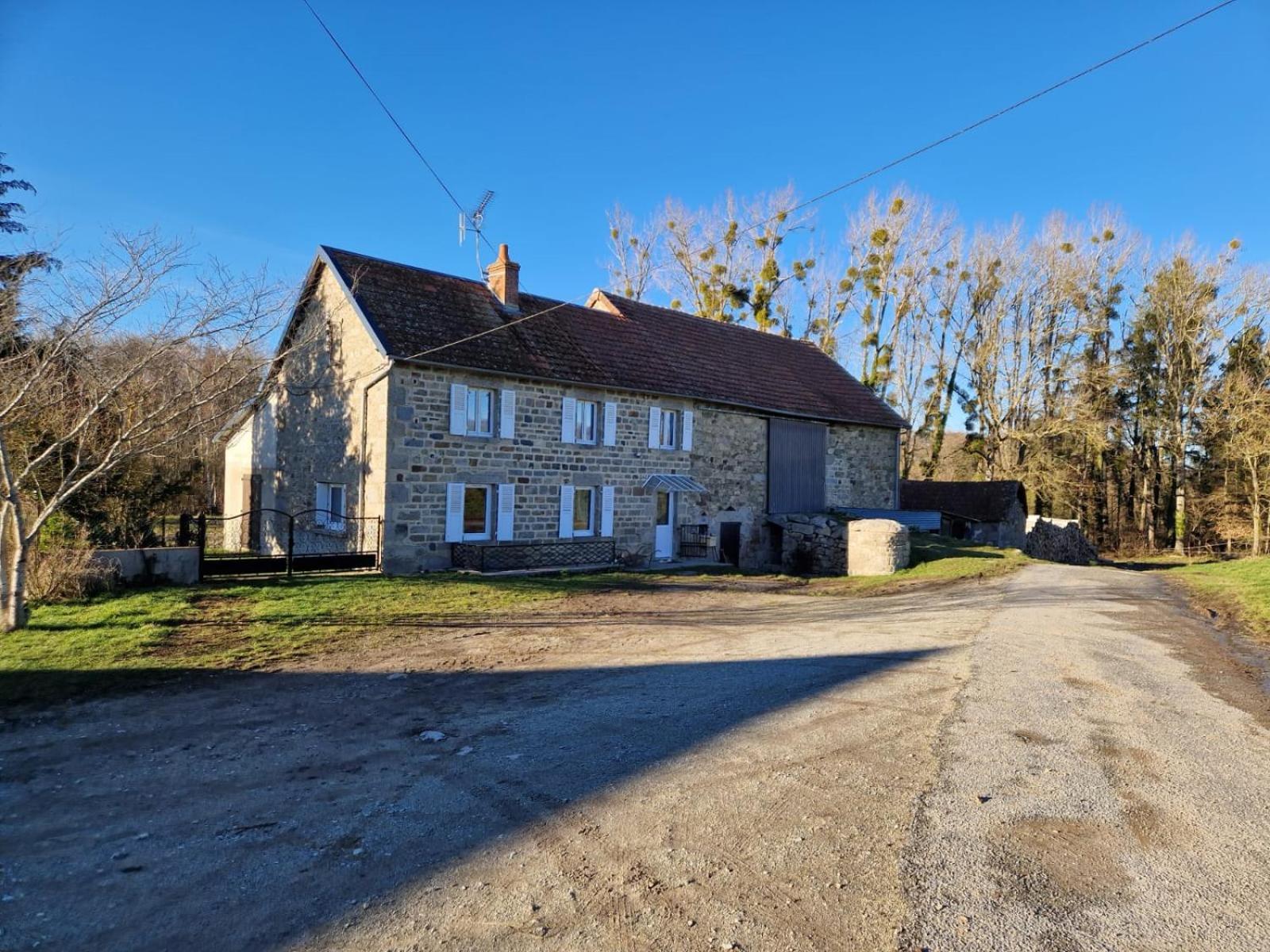 La Campagne Villa Dontreix Exteriör bild